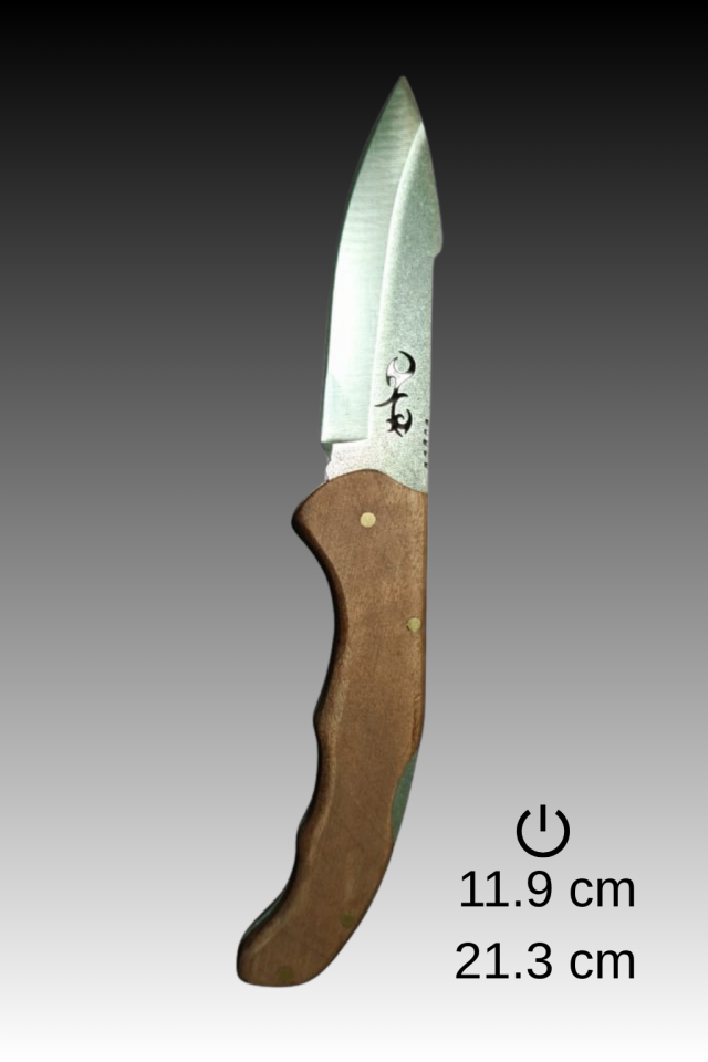 Ahşap Saplı Çakı Model 4