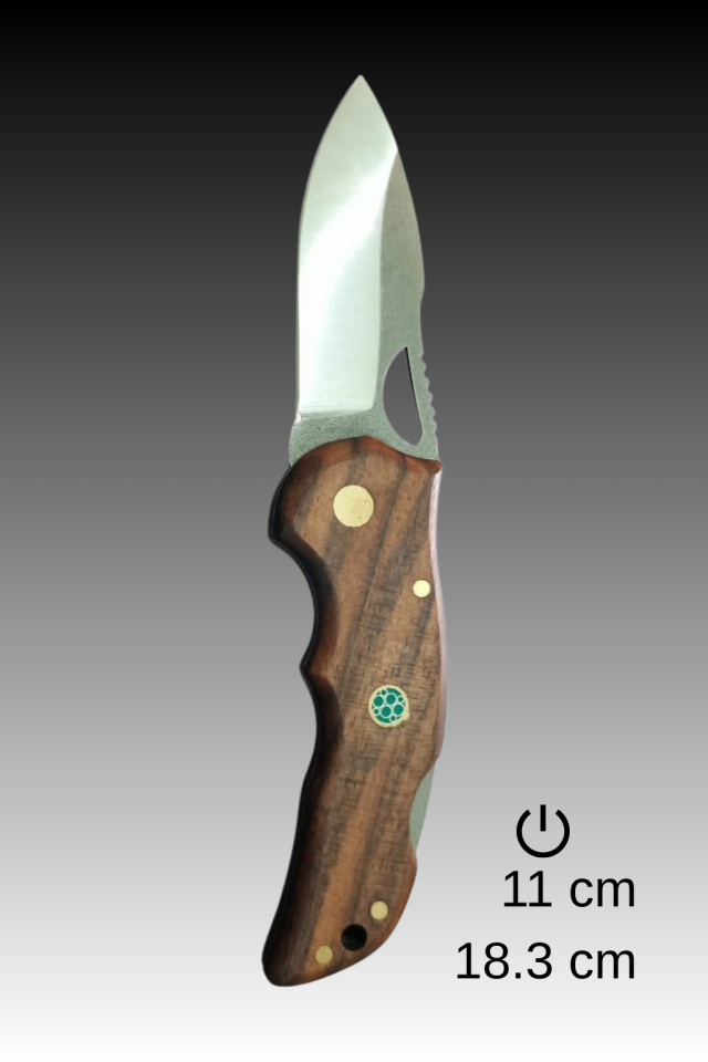 Ahşap Saplı Çakı Model 12
