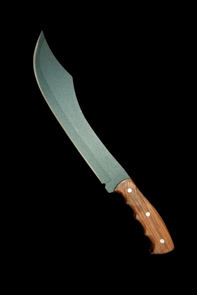 38 cm Karbon Çelik Av Kamp Bıçağı